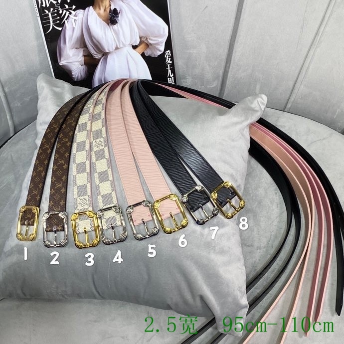 LV Belt 25mmX95-110CM 7D (66)